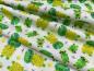 Preview: Patchworkstoff Frogtastic Frösche grün gelb